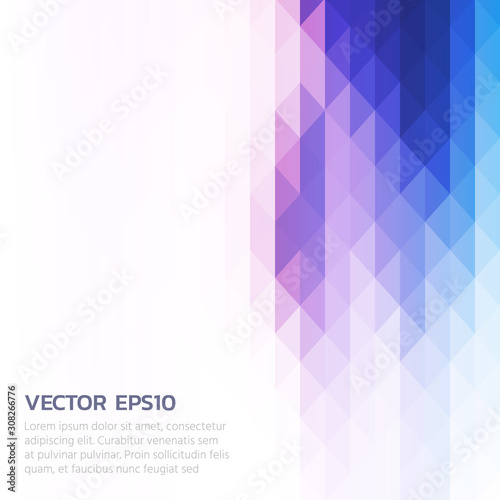 Abstract geometric texture from triangles. Images for the design of presentat...