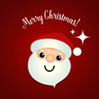 © jannoon028 - Christmas Greeting Card with Christmas Santa Claus. Vector illustration