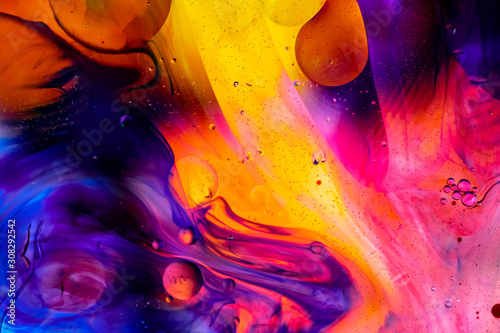 Obrazy kolorowe  streszczenie-kolorowe-tlo-krople-oleju-i-wody-tecza-niewyrazne-tekstury-renderowania-3d