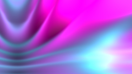 Poster - smooth color stains, abstract composition, pink-blue