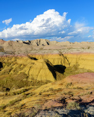 Wall Mural - Badland Rainbow Rocks 4