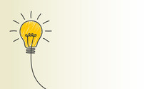 Idea Concept, Creative Bulb Sign, Innovations – Stock Vector
