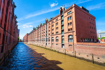 Miniature Wonderland building in Hamburg