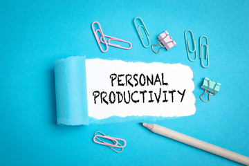 Wall Mural - Personal Productivity. Audit, features, compliance and improvements concept