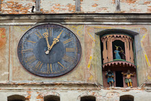 Clock Tower, Sighisoara, Mures County, Transylvania Region, Romania