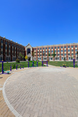 Canvas Print - Campus Scenery of Tangshan Polytechnic College, Tangshan City, Hebei Province, China