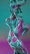 © Pierell - Beautiful luxury elegant backdrop with silk fabric drapery. 3d illustration, 3d rendering.