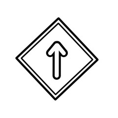 Wall Mural - Drive straight icon,vector illustration. Flat design style. vector drive straight icon illustration isolated on White background, drive straight icon Eps10. drive straight icons graphic design vector