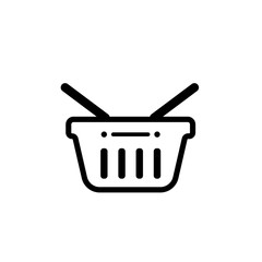 Wall Mural - Shopping basket icon