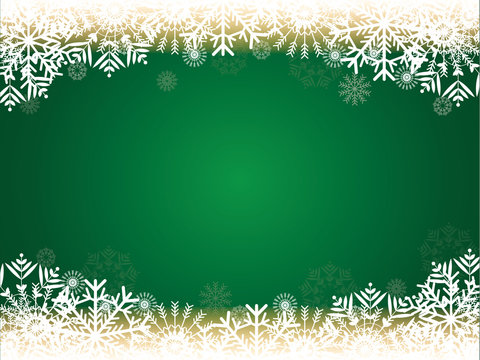 Christmas background with snowflakes