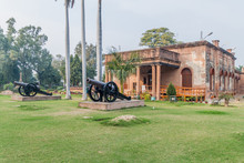 Cannons At The Residency Complex In Lucknow, Uttar Pradesh State, India