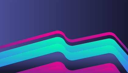 Wall Mural - Modern abstract gradient background template, trendy shape shiny composition, for business corporate, brochure, flyer, wallpaper, banner, presentation, advertising