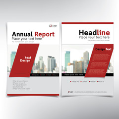 Wall Mural - modern business cover page, vector template, condominium and real estate concept