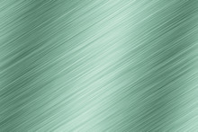 Green Brushed Texture.Abstract Diagonally Background With Lines.