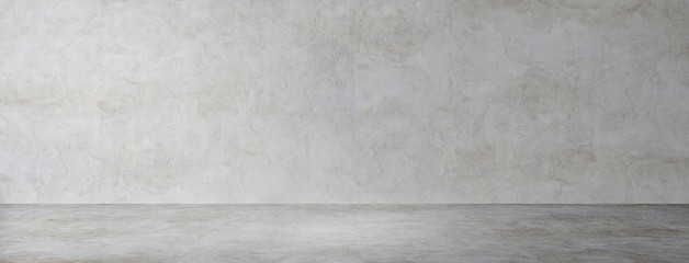 Wall Mural - studio room of plaster concrete grunge texture background for use display product.