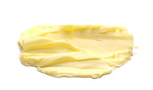 Yellow Butter Isolated On White Background