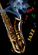 Saxophone, hot jazz