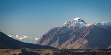 Beautiful Scenery Of A Mountain In Central Otago New Zealand, Corner Peak, Near The Lake Hawea
