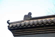 The Eaves Of Ancient Chinese Temples
