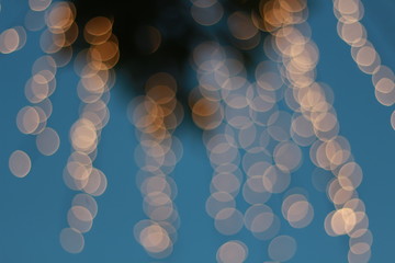Wall Mural - Bokeh around the grand palace