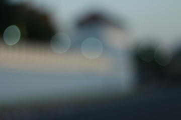 Wall Mural - Bokeh around the grand palace