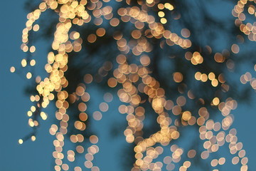 Wall Mural - Bokeh around the grand palace