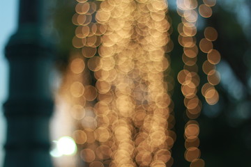 Wall Mural - Bokeh around the grand palace