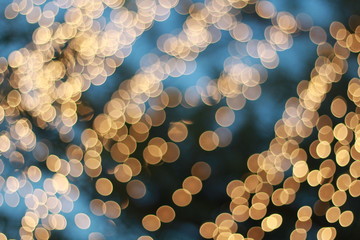 Wall Mural - Bokeh around the grand palace