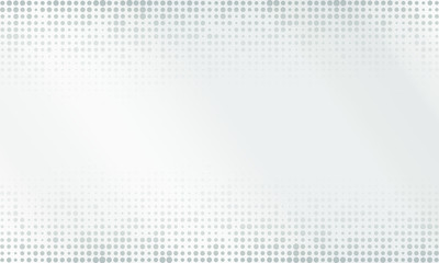 Abstract white and gray light gradient lines background. Texture halftone dots design background. Vector Illustration