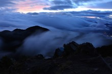 Ocean Of Clouds At Volcán Barú In Panama