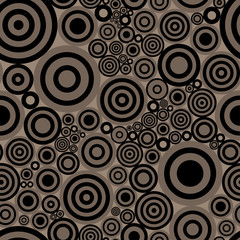  Seamless abstract print with circles. Vector illustration.