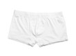 © New Africa - Comfortable men's underwear isolated on white, top view