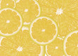 © saranya - seamless background with slices of lemon, hand draw,digital art