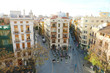 Valencia cityscape from Torres de Serranos, Spain, Europe
