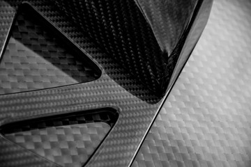 Wall Mural - automotive part product make by carbon fiber composite