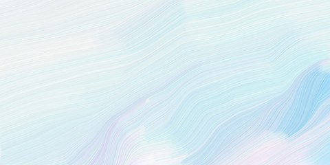 Poster - background graphic with elegant curvy swirl waves background illustration with lavender, powder blue and white smoke color