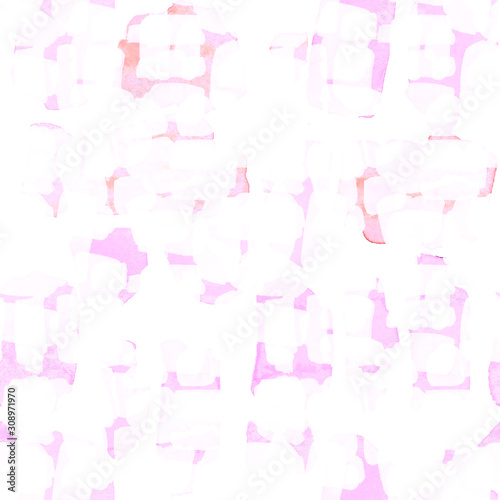 Watercolor creative seamless pattern with abstract elements. Can be used for ...