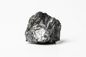 Galena, also called lead glance, is the natural mineral form of lead sulfide
