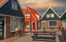 Traditional Houses In Holland