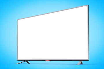 Poster - Modern Flat Led or LCD TV. 3d Rendering