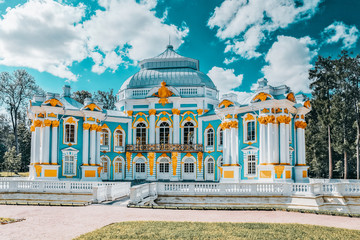 Wall Mural - Pavilion Hermitage in Tsarskoe Selo. St. Petersburg, Russia