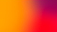 Abstract Gradient Red Orange And Pink Soft Colorful Background.         