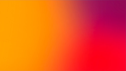 Abstract gradient red orange and pink soft colorful background.         