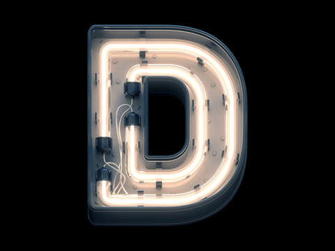 Neon board sign font.