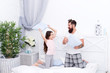 © be free - Cultivating trusting relationship. Happy family. Role of father. Pillow fight. Dad seek live life of integrity and honesty. Sincere emotions. Pajamas party. Happy childhood. Upbringing happy daughter