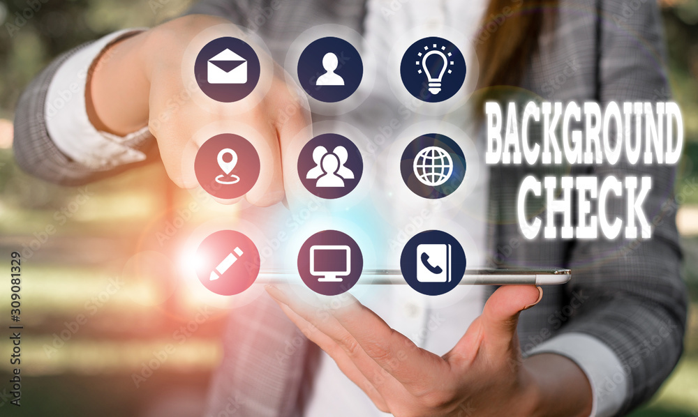 Word Checker Background Word writing text Background Check. Business photo showcasing ...
