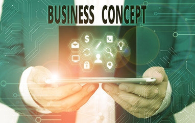 Poster - Word writing text Business Concept. Business photo showcasing approach to marketing or delivering an existing product