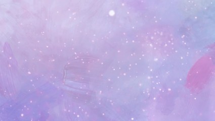Wall Mural - abstract christmas purple looped background with snow