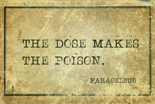 Dose Poison Paracelsus