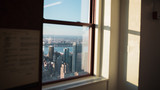 Fototapeta Krajobraz - Vue depuis la fenêtre d'un appartement de New York dans Manhattan